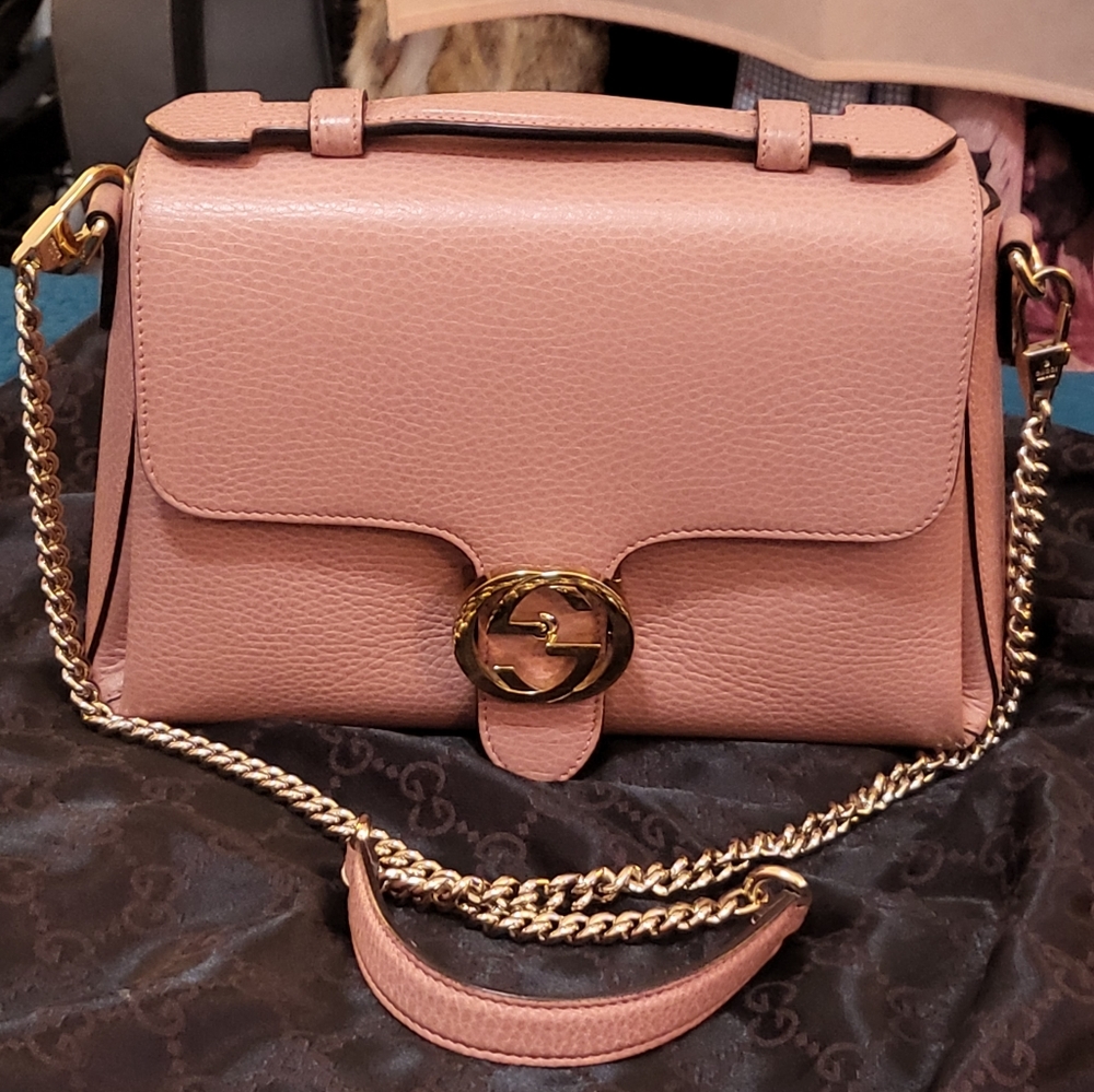 Gucci interlocking GG top handle bag [authentic]